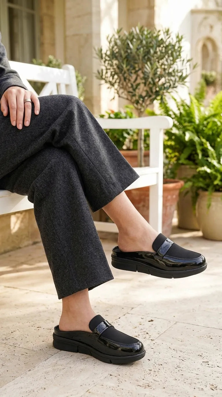 Black Back Open For Women WN5591