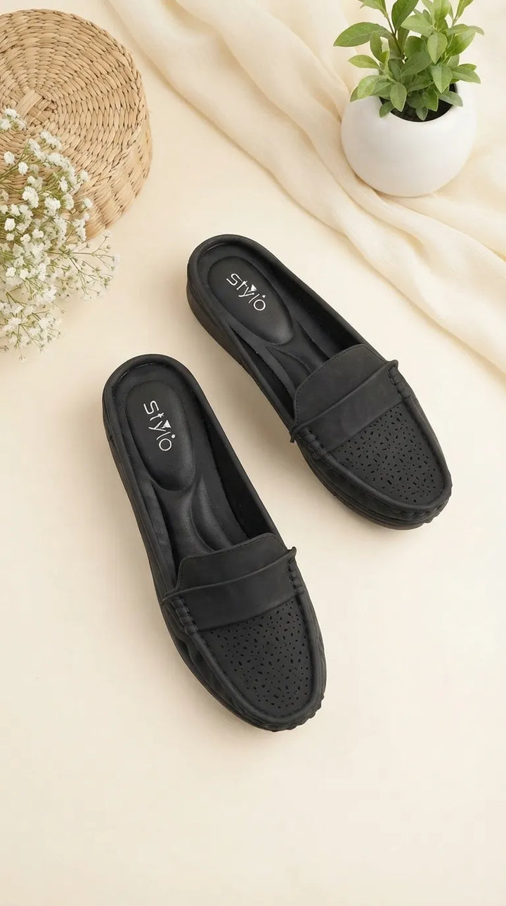 Black Back Open For Women WN5592