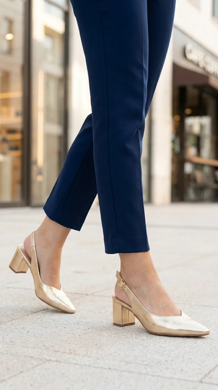Golden Back Open For Ladies WN5597