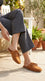 Brown Back Open For Ladies WN5605