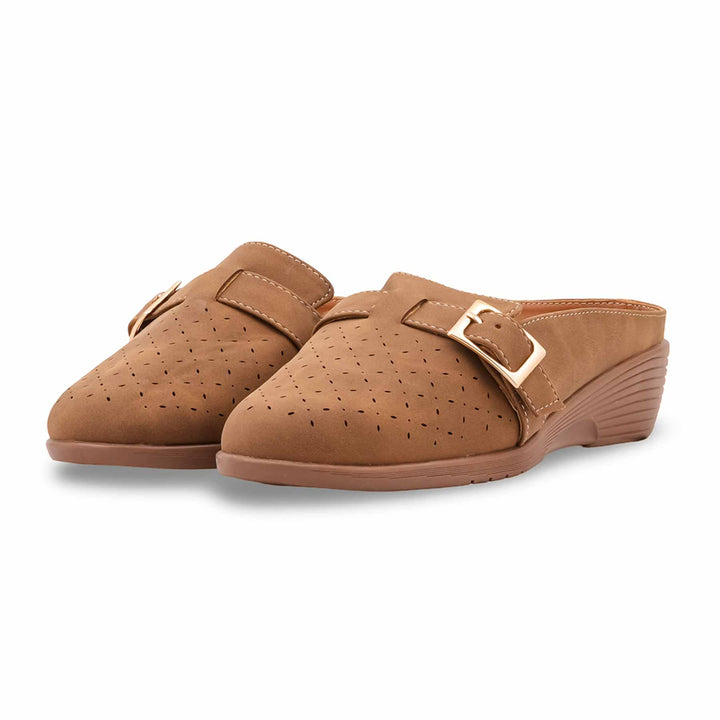 Brown Back Open For Ladies WN5607