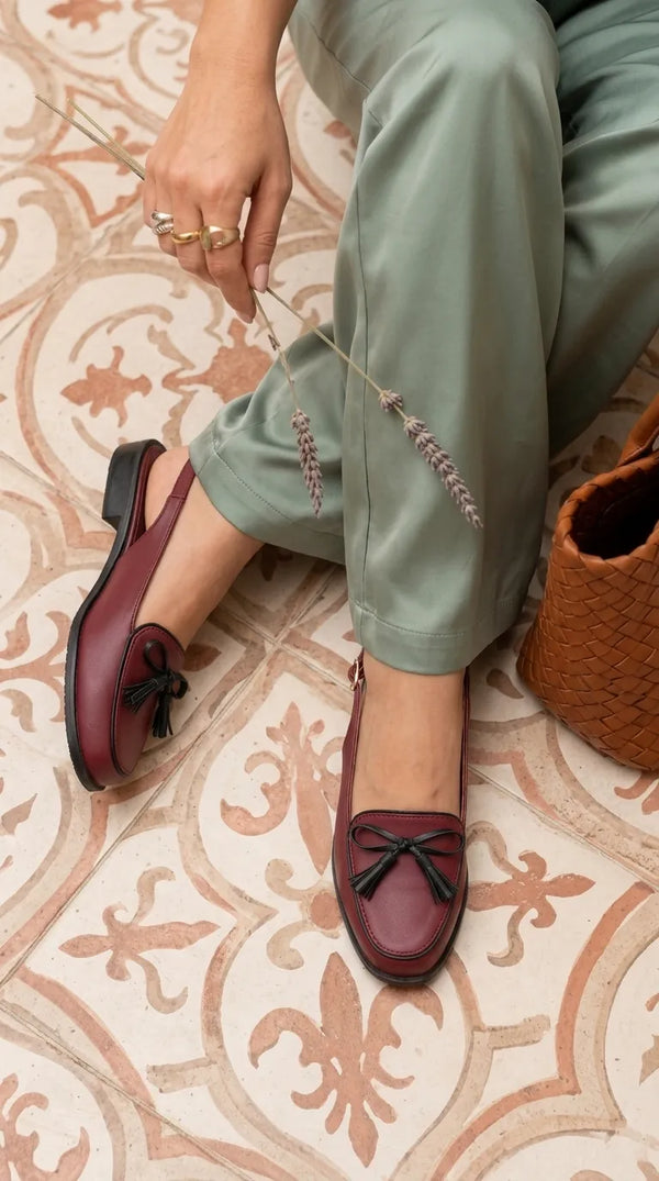 Maroon Back Open For Ladies WN5609