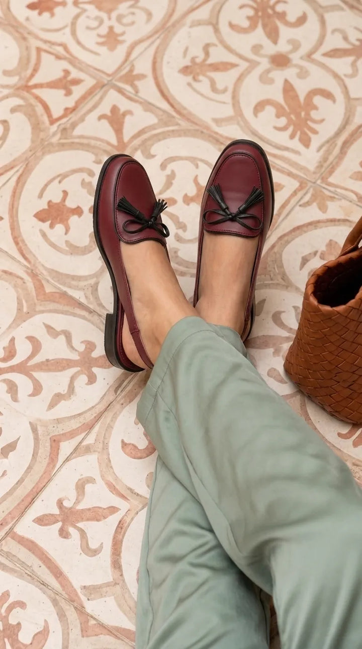 Maroon Back Open For Ladies WN5609