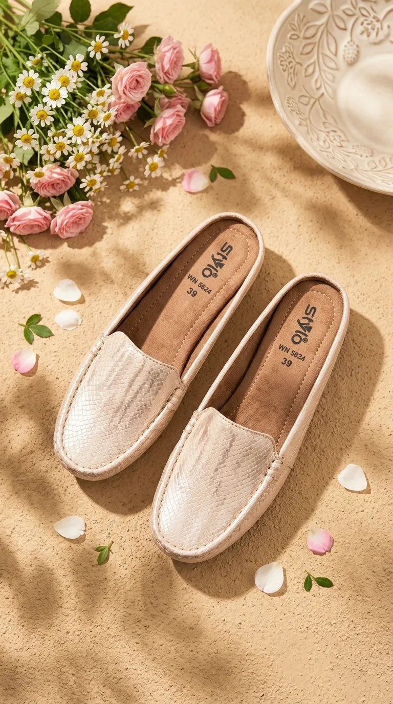 Beige Back Open For Women WN5624