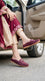 Maroon Back Open For Ladies WN5638