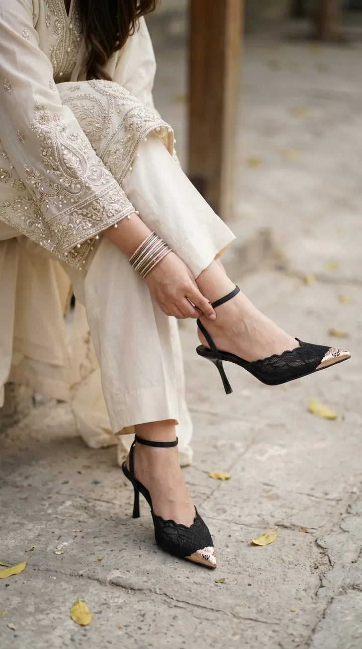 Black Back Open For Women WN5686