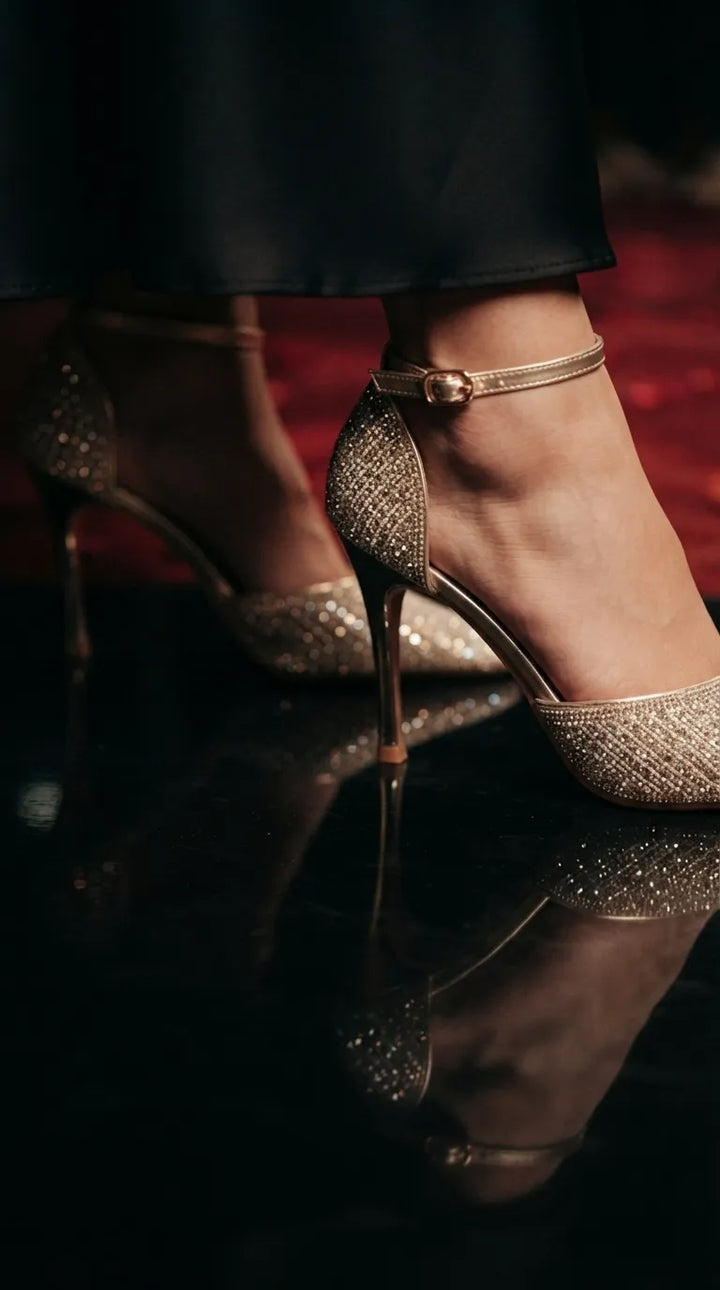 Golden Court Shoes For Women WN5724