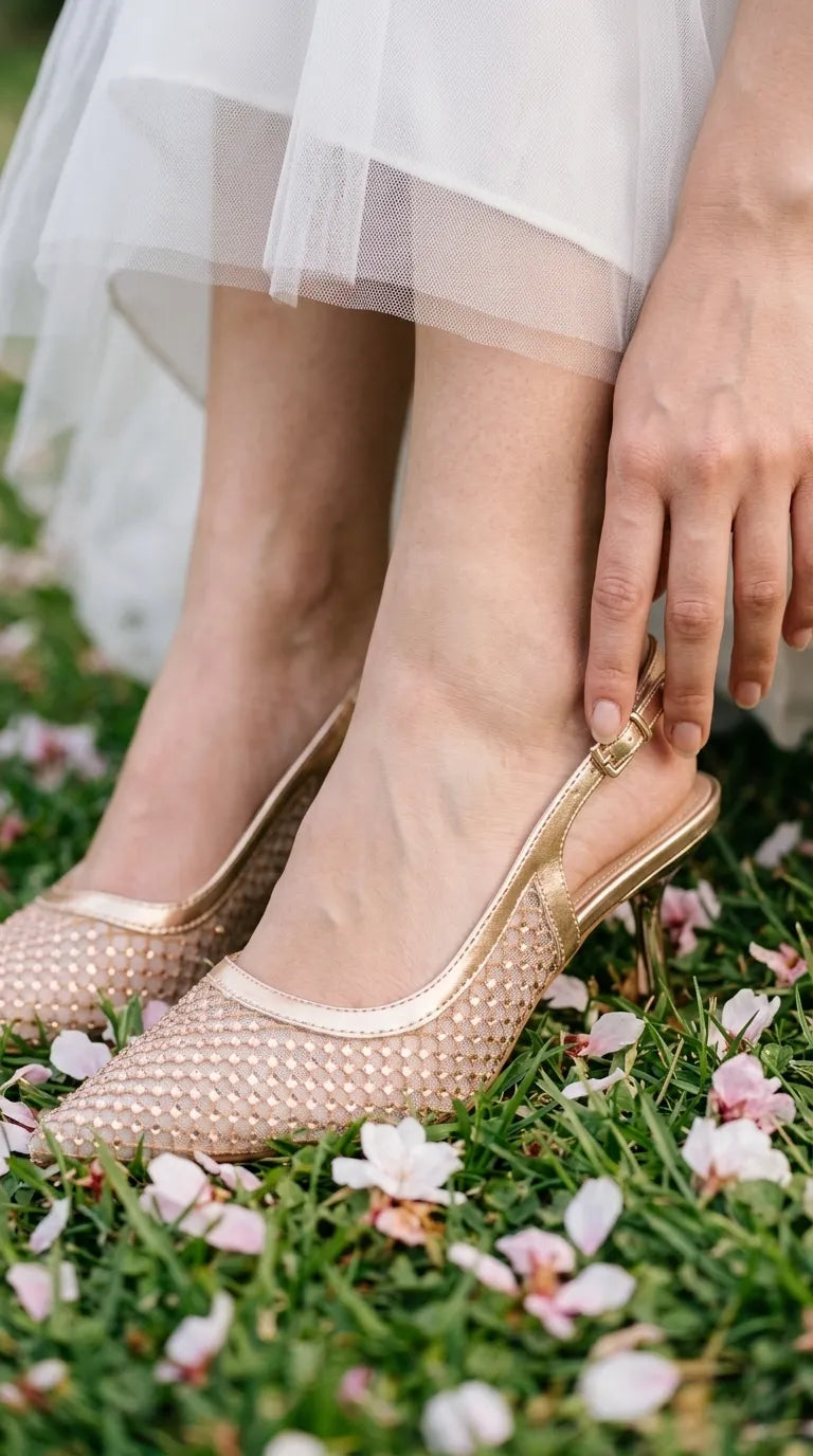 Champagne Back Open For Women WN5727