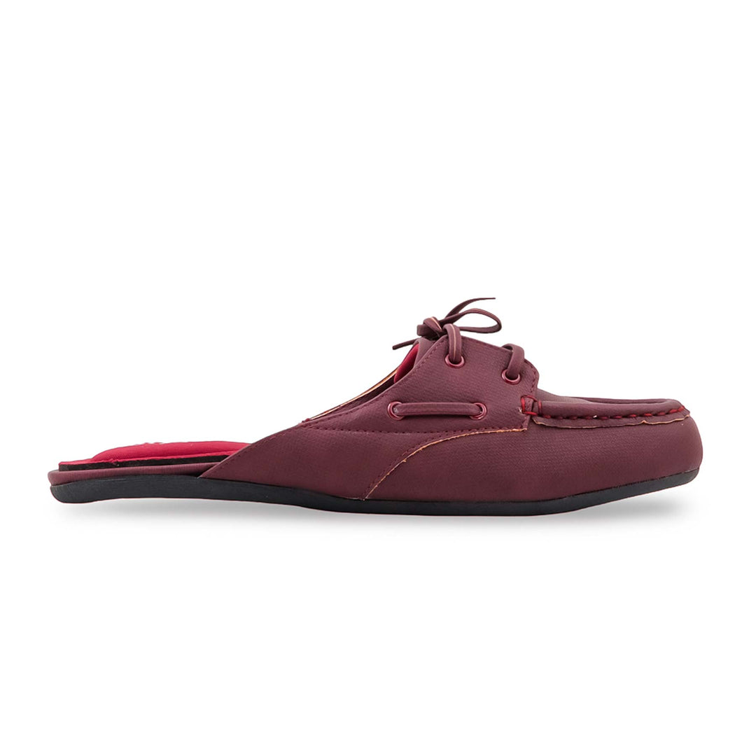 Maroon Back Open For Ladies WN5772