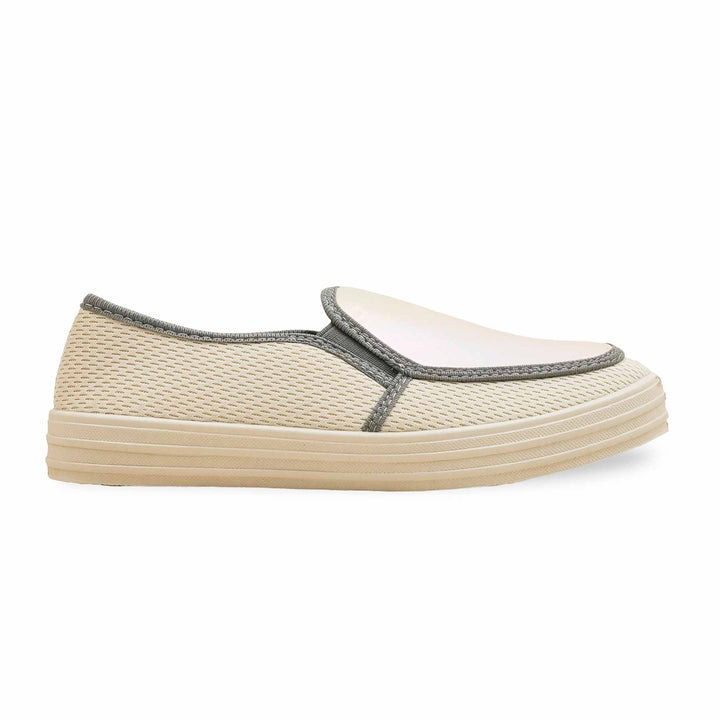 Cream Sneaker For Women WN6168