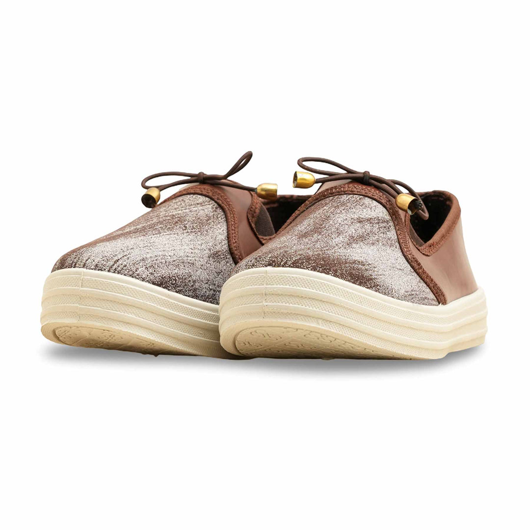 Brown Sneaker For Women WN6169