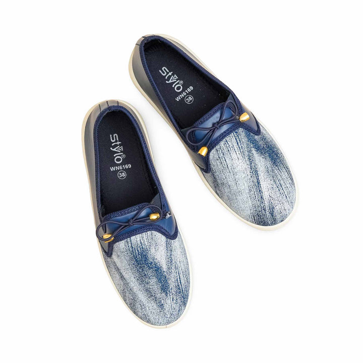 Blue Sneaker For Women WN6169