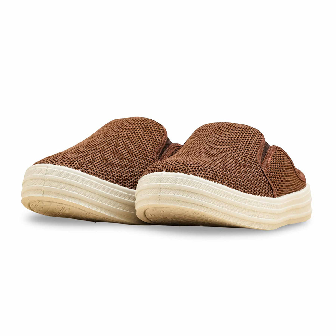 Brown Sneaker For Ladies WN6196