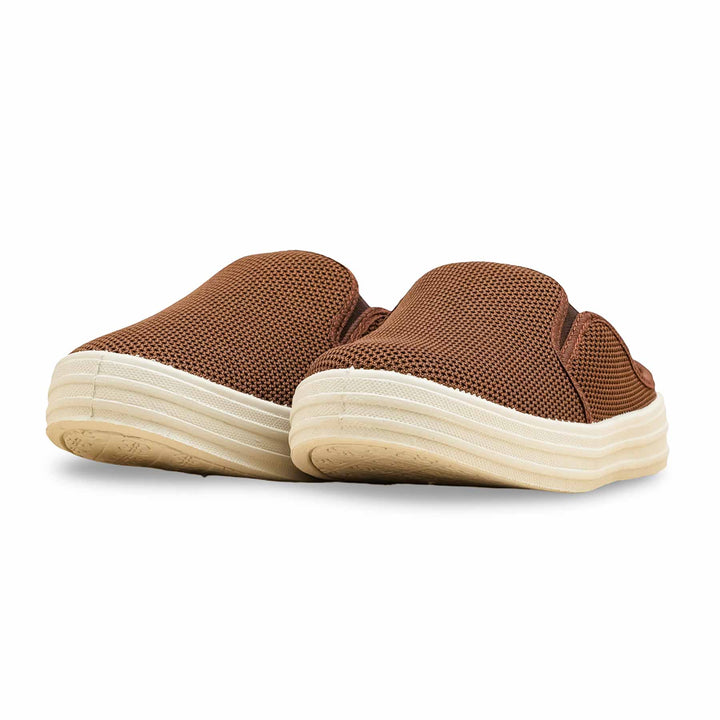 Brown Sneaker For Ladies WN6196