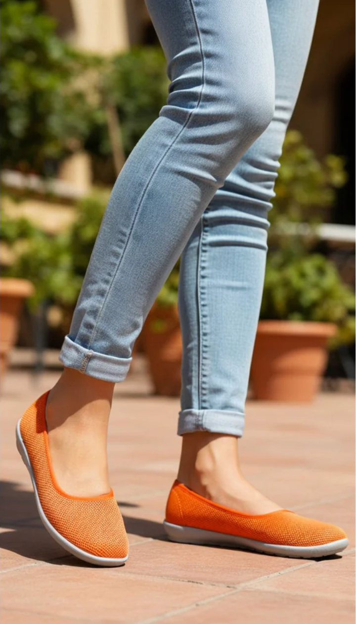 Orange Casual Sneaker WN6202