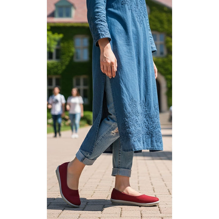 Maroon Casual Sneaker WN6202