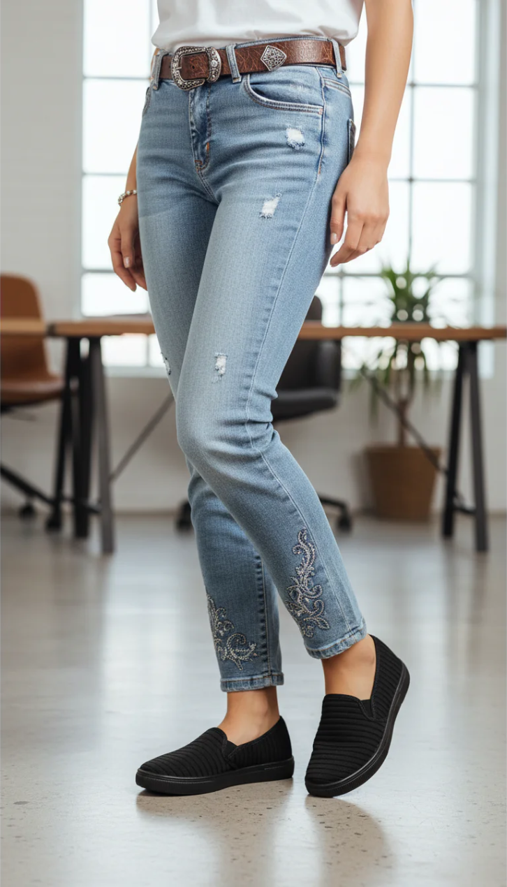 Black Casual Sneaker WN6204