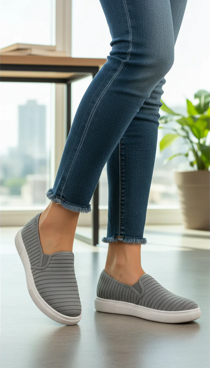 Grey Casual Sneaker WN6204