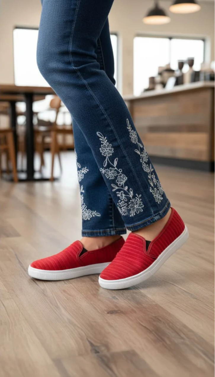 Red Casual Sneaker WN6204