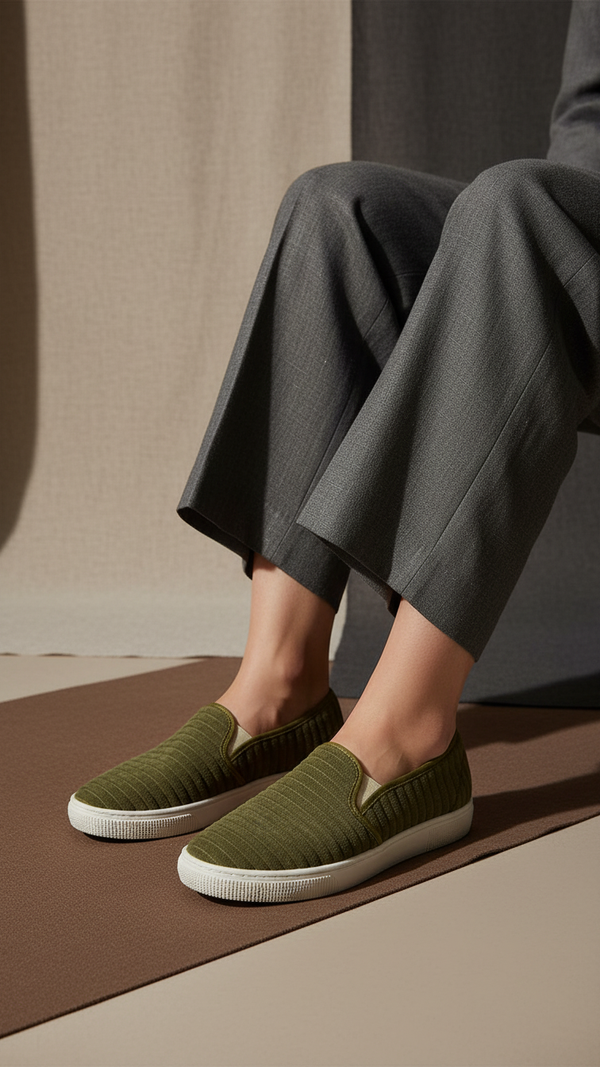 Olive Casual Sneaker WN6204