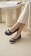 Navy Casual Sneaker For Women WN6206