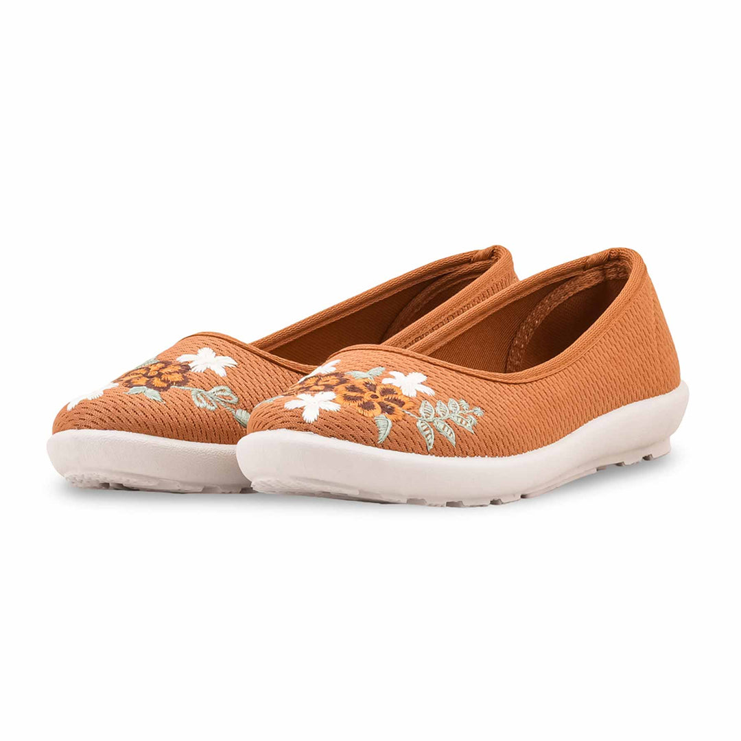 Tan Sneaker For Women WN6207