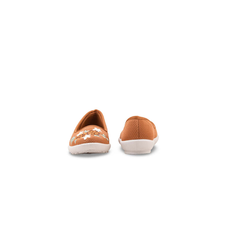 Tan Sneaker For Women WN6207
