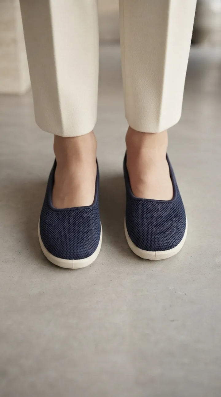 Navy Sneakers For Ladies WN6216