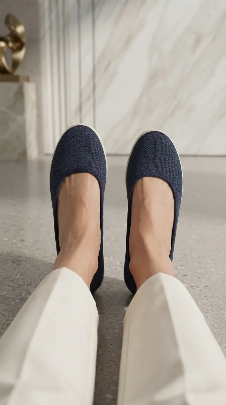 Navy Sneakers For Ladies WN6216
