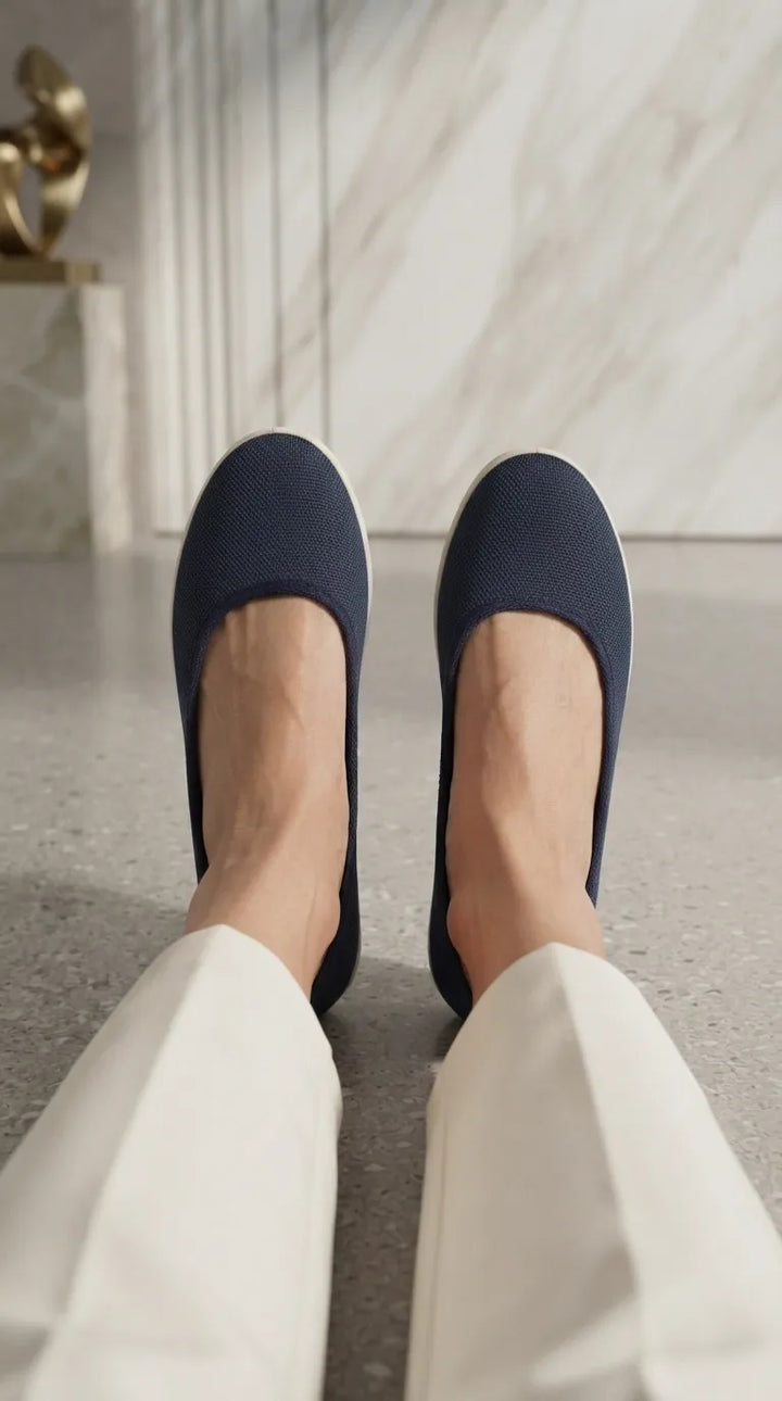 Navy Sneakers For Ladies WN6216