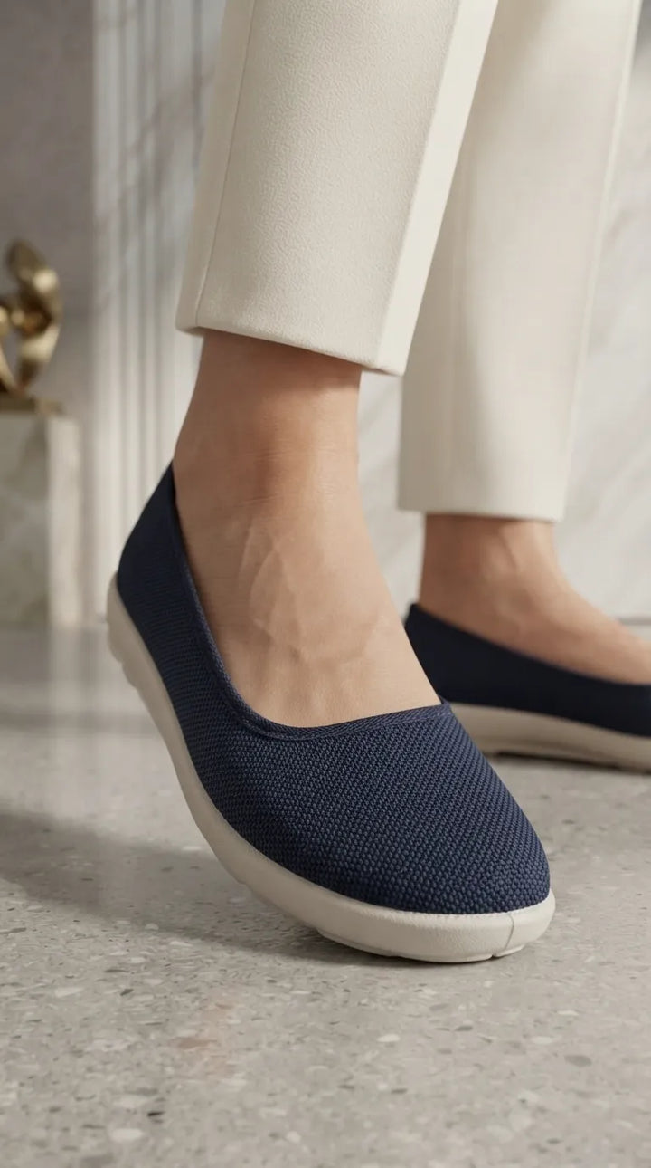 Navy Sneakers For Ladies WN6216