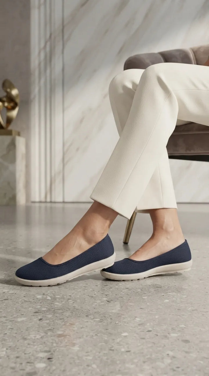 Navy Sneakers For Ladies WN6216