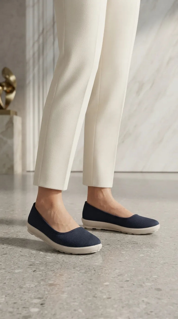 Navy Sneakers For Ladies WN6216