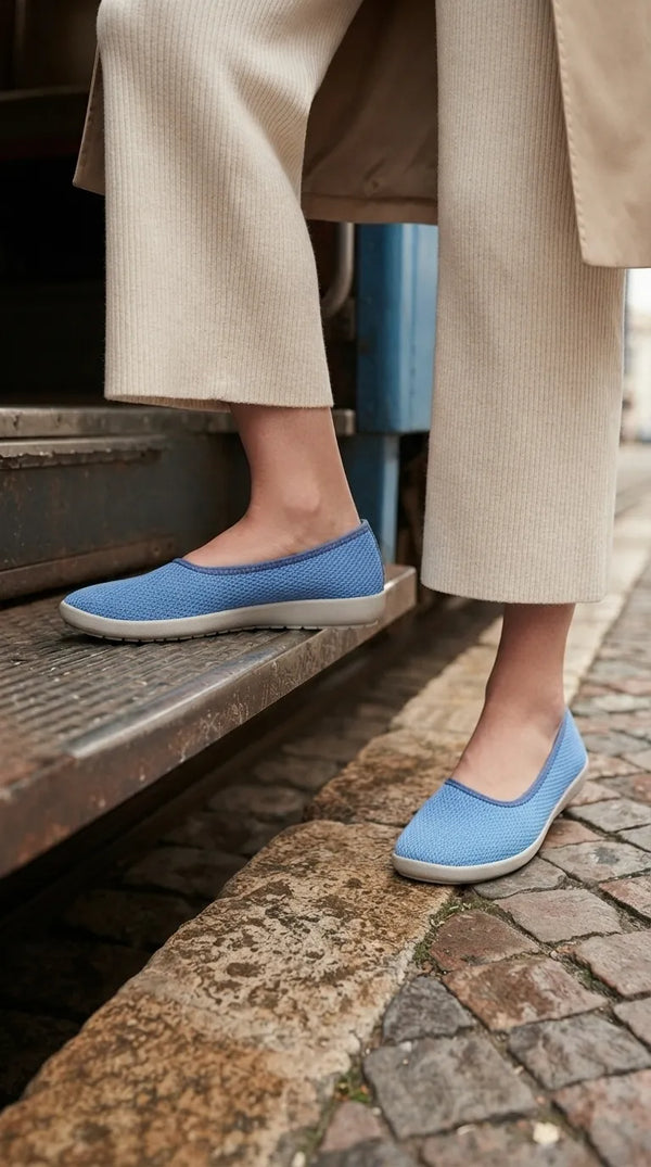 Blue Casual Pumps For Ladies WN6217