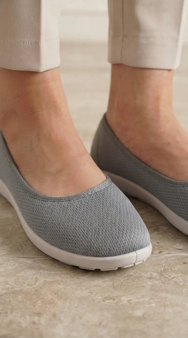 Grey Sneakers For Ladies WN6220