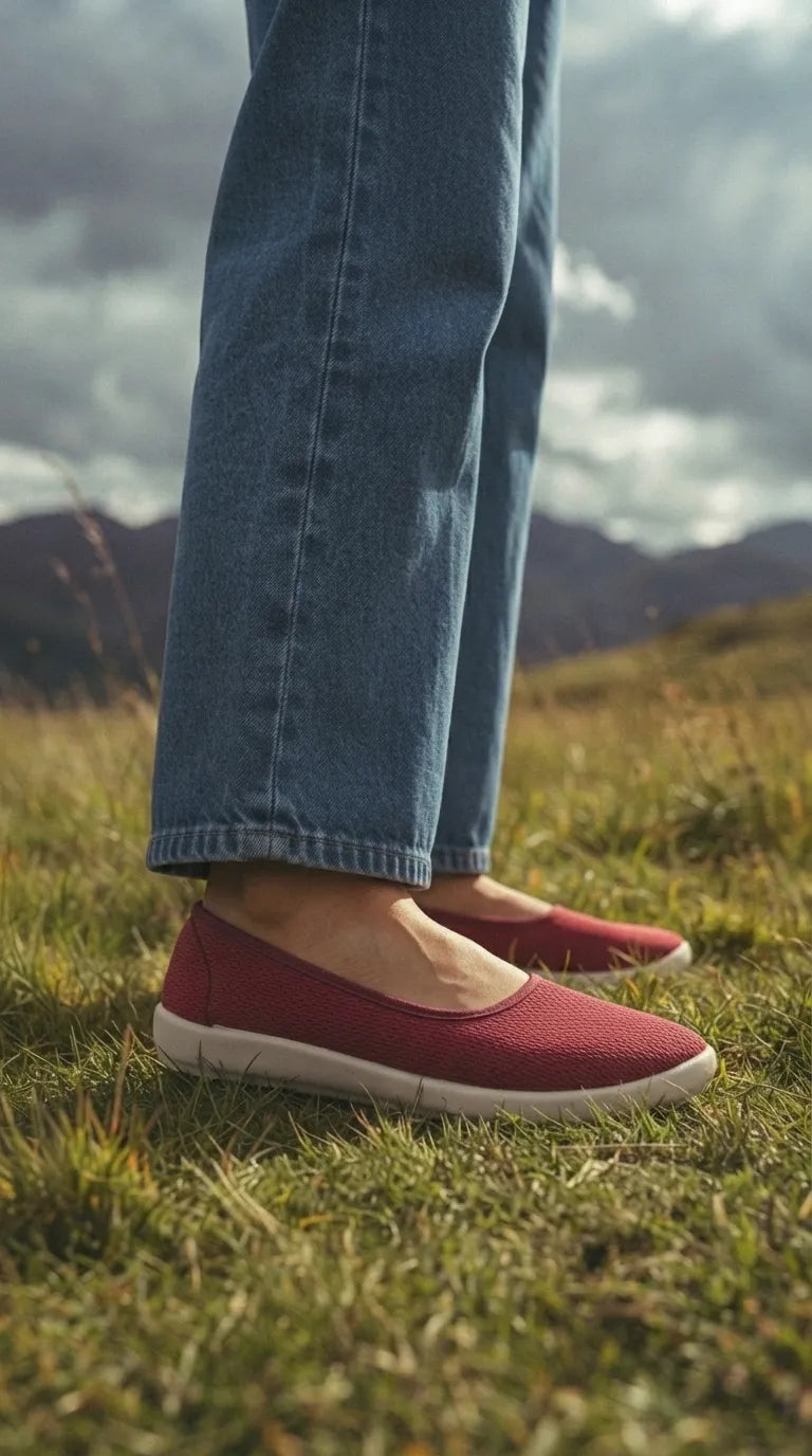 Red Sneaker For Ladies WN6220