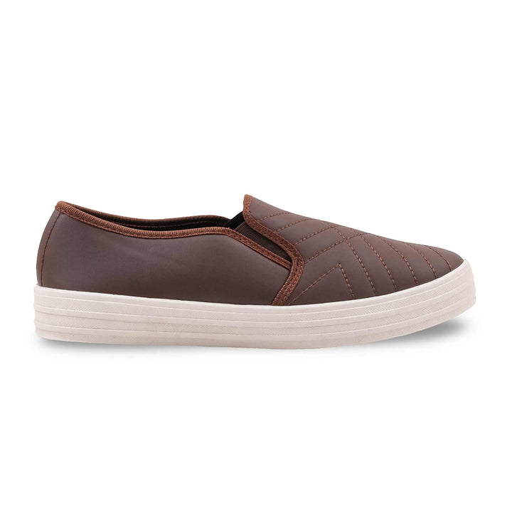 Coffee Casual Sneaker For Women WN6223