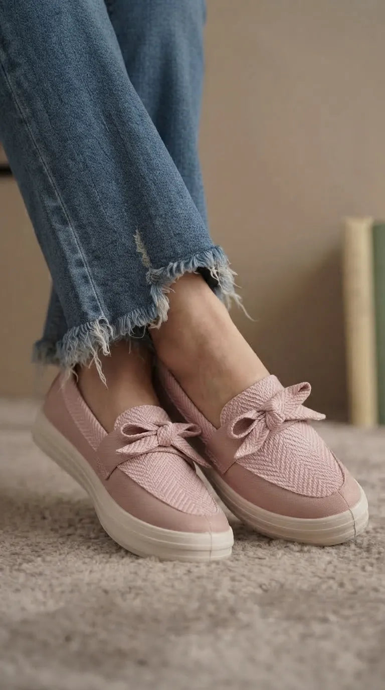 Pink Sneaker For Ladies WN6233