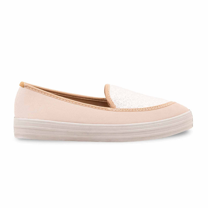 Beige Sneaker For Women WN6236