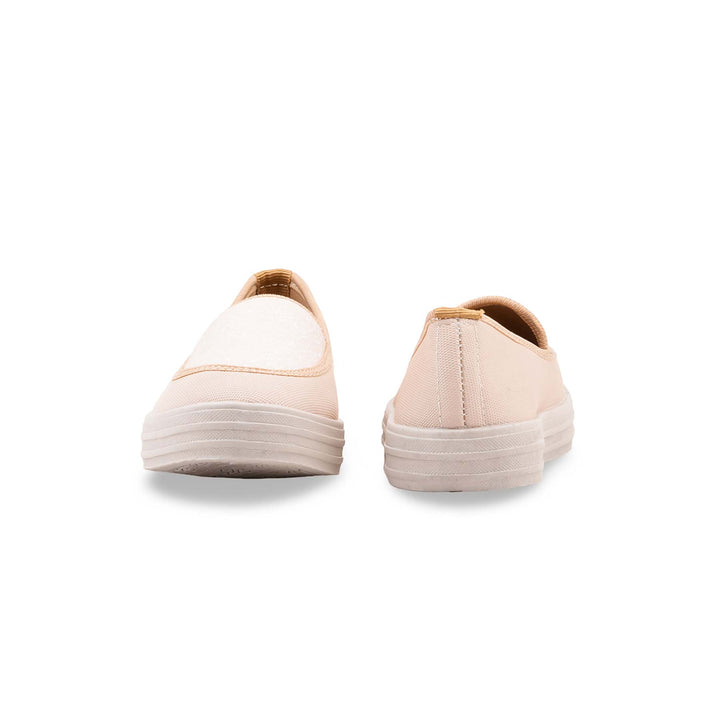 Beige Sneaker For Women WN6236