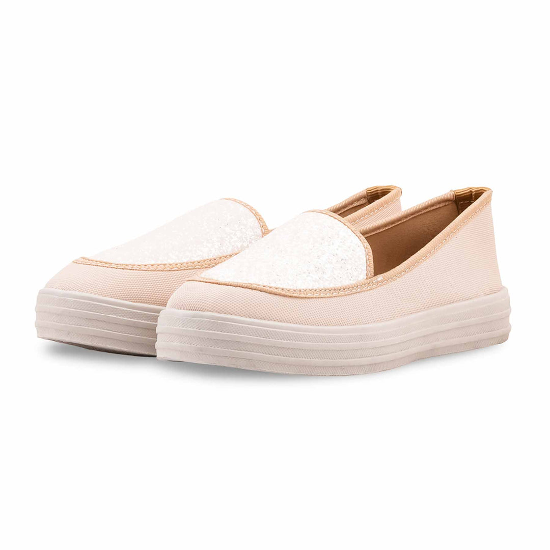 Beige Sneaker For Women WN6236