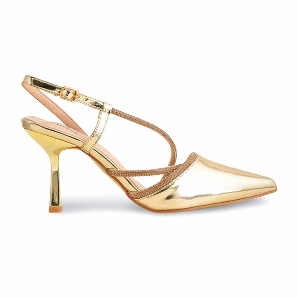 Golden Women Court Shoes WN7348
