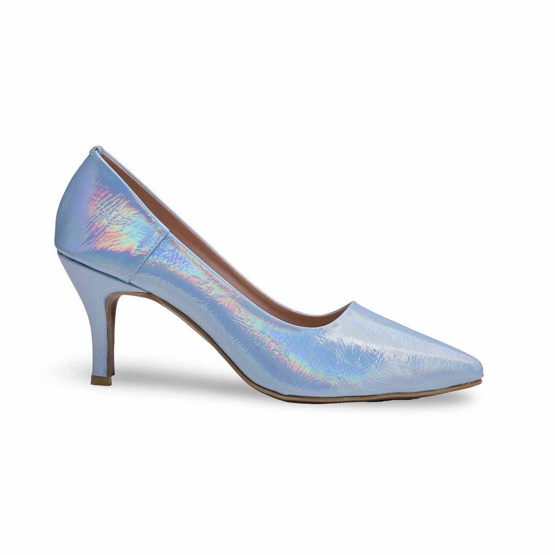 Sky Blue Court Shoes for Women WN7392 - Main Image