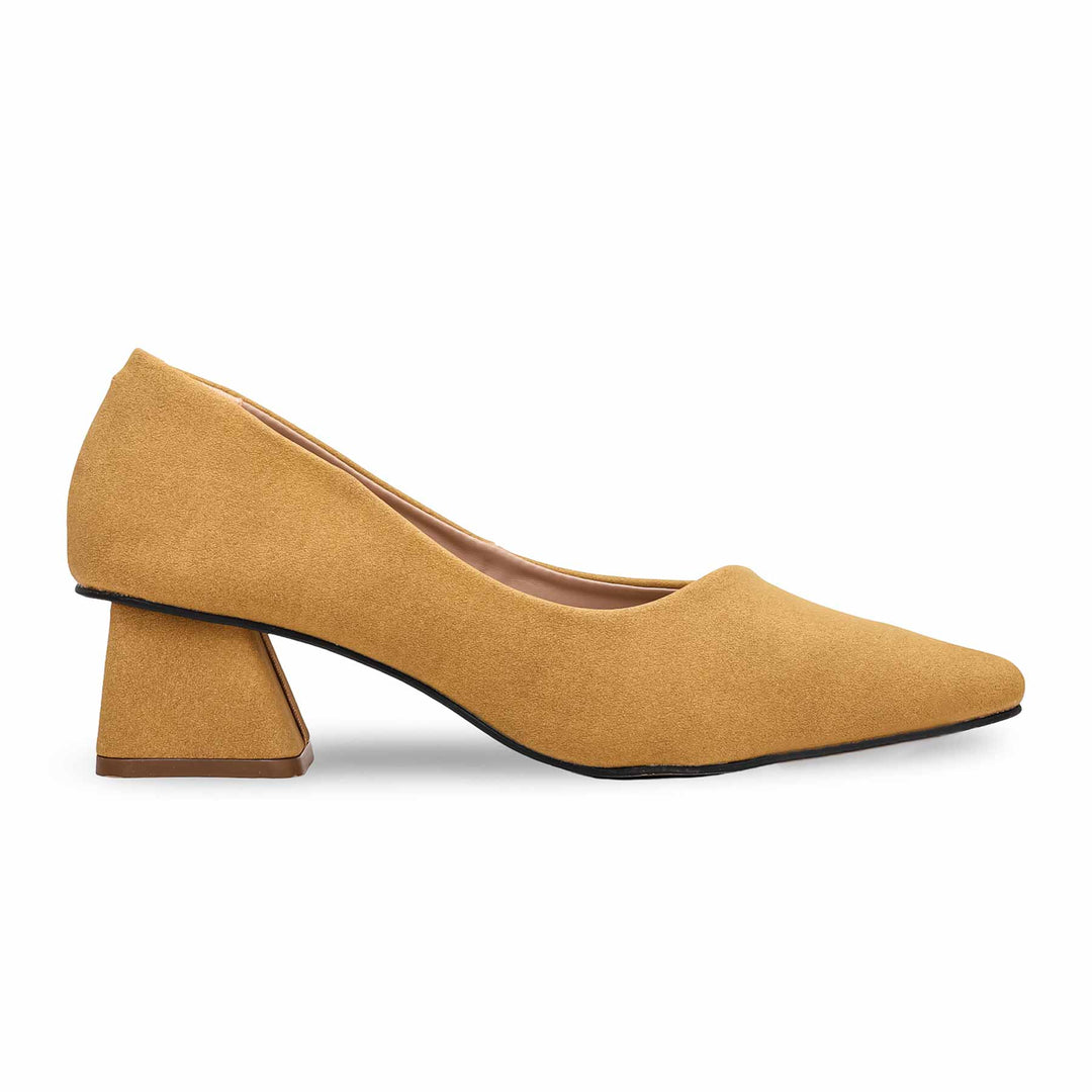 Beige Court Shoes WN7403