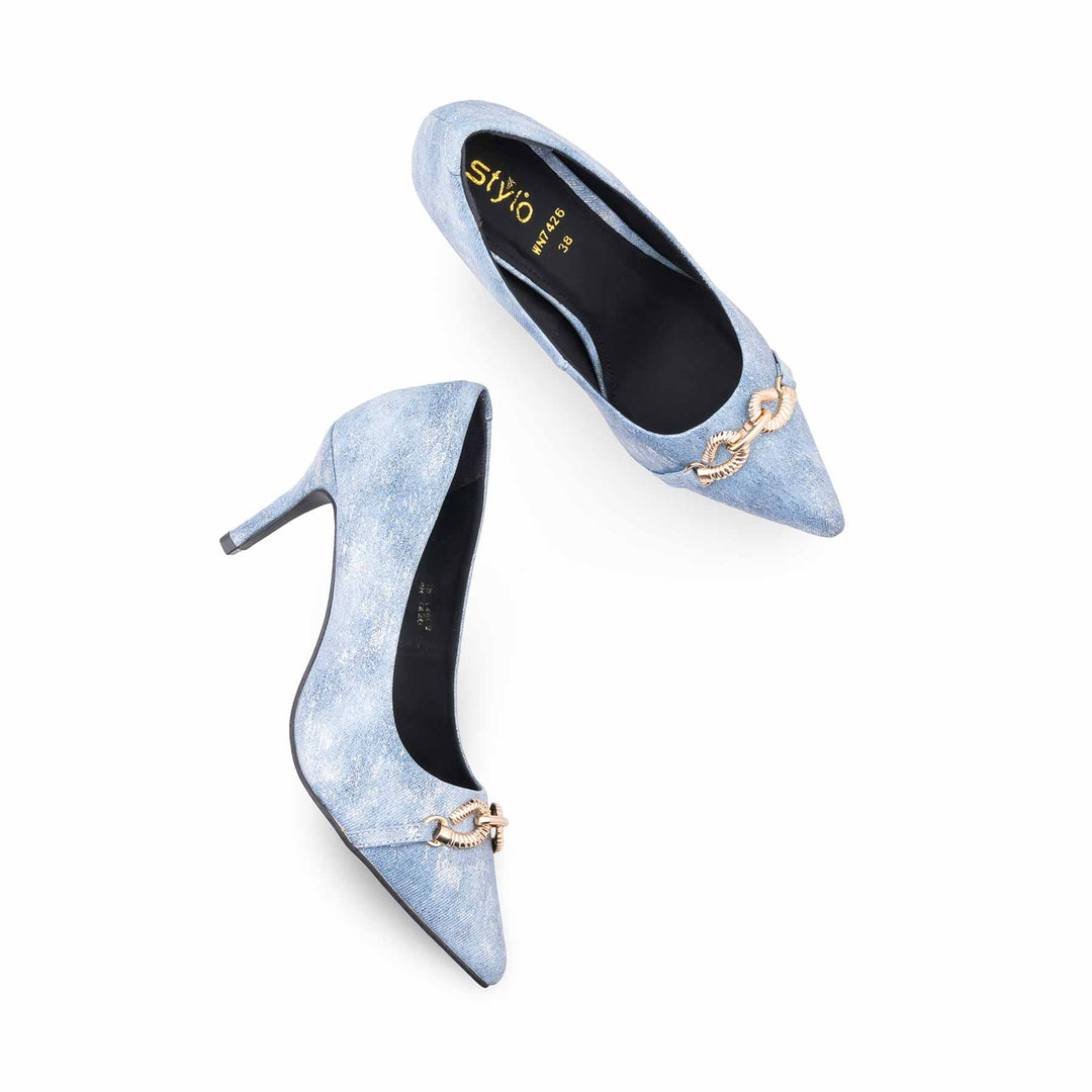 Blue Court Shoes For Women WN7426