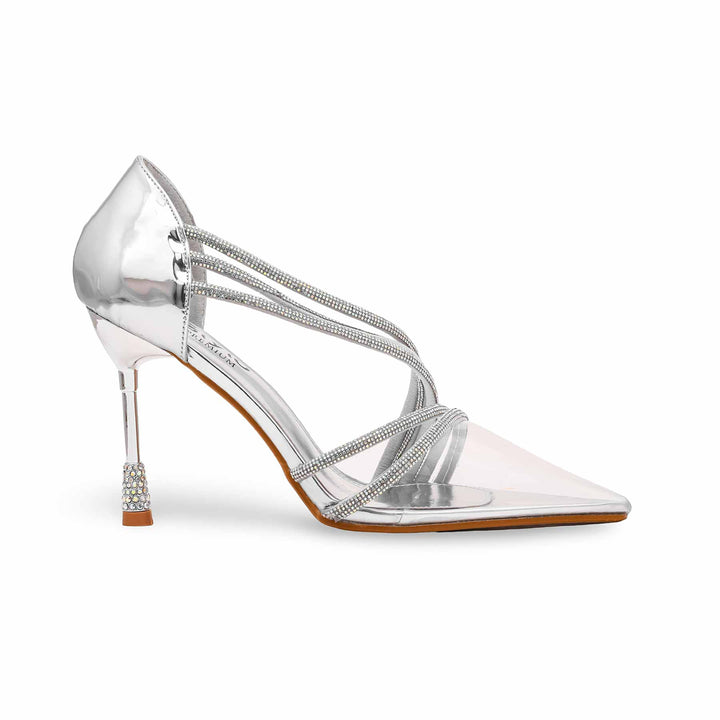 Silver Court Shoes WN7442