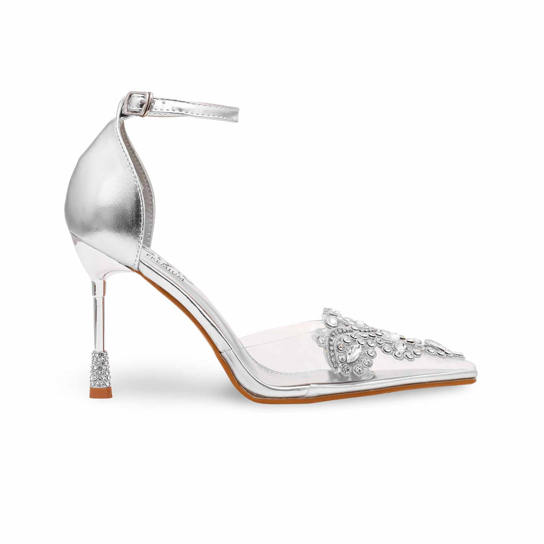 Silver Court Shoes WN7443