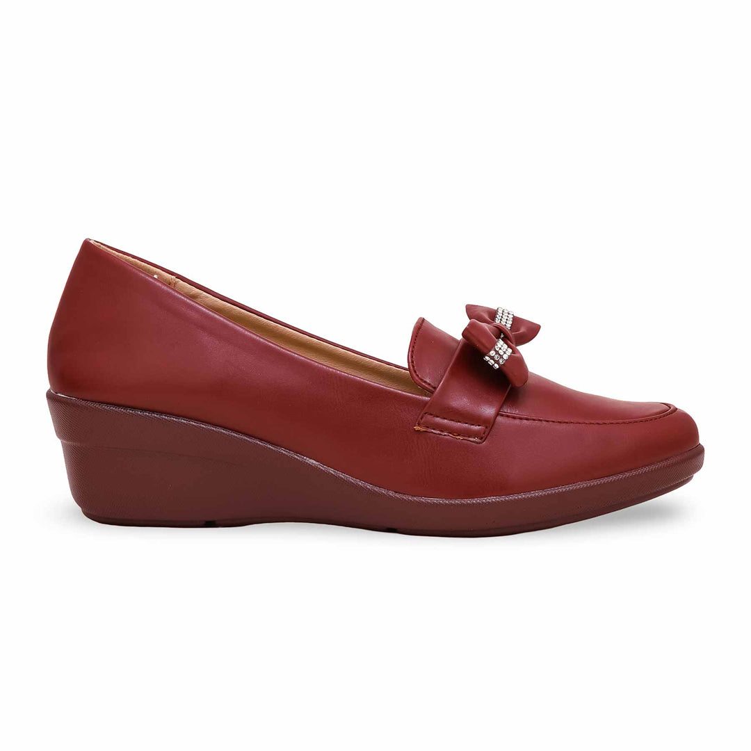 Maroon Court Shoes WN7457