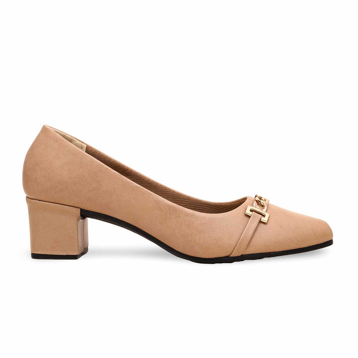 Beige Court Shoes WN7474