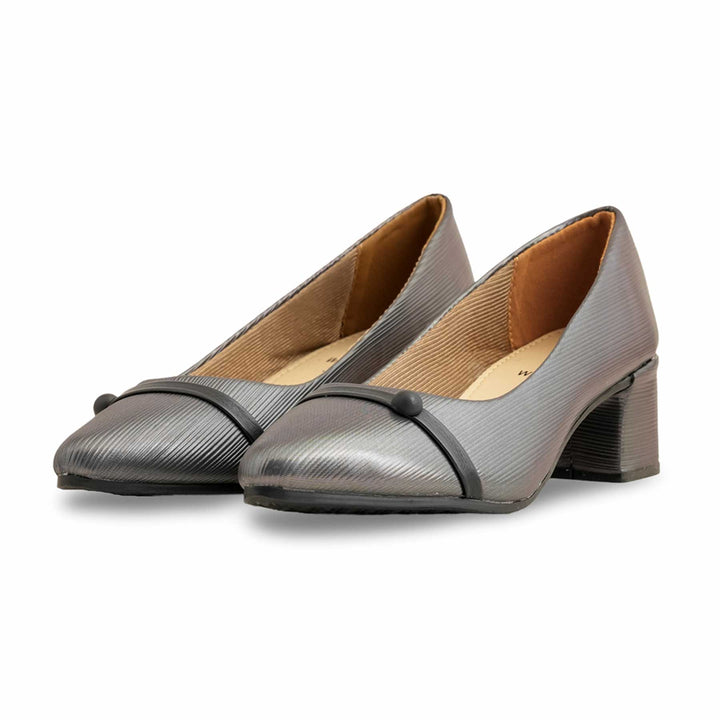 Black Court Shoes For Ladies WN7481